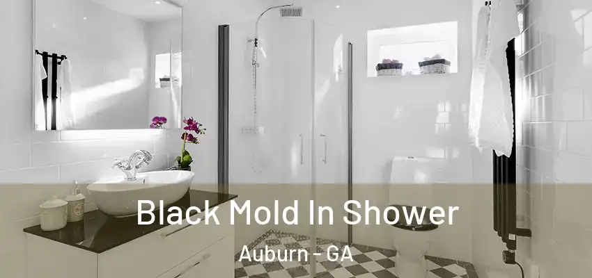 Black Mold In Shower Auburn - GA