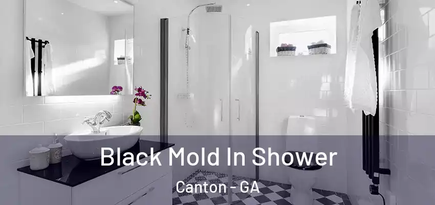 Black Mold In Shower Canton - GA
