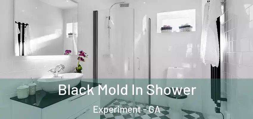 Black Mold In Shower Experiment - GA
