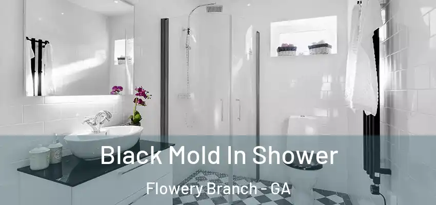 Black Mold In Shower Flowery Branch - GA