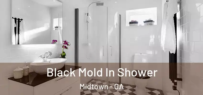 Black Mold In Shower Midtown - GA