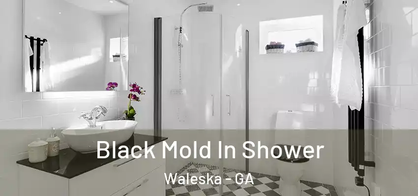  Black Mold In Shower Waleska - GA
