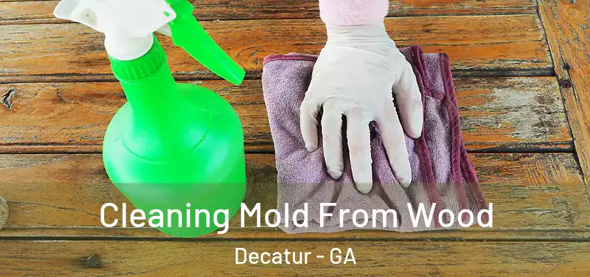 Cleaning Mold From Wood Decatur - GA