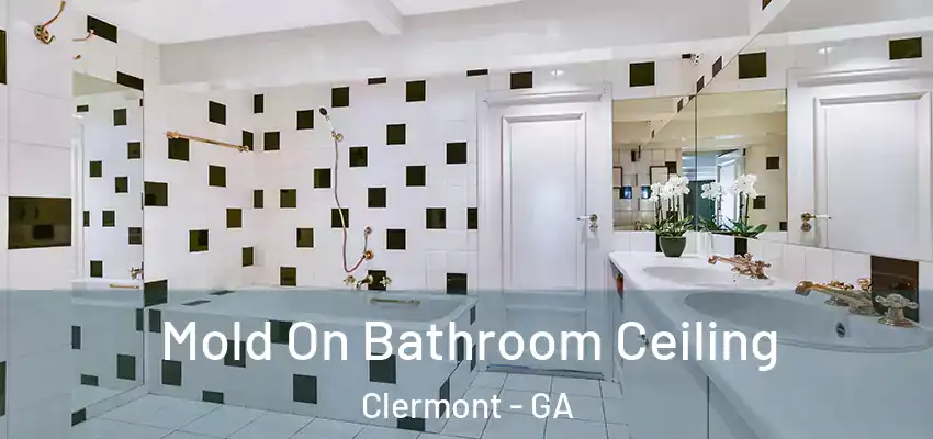 Mold On Bathroom Ceiling Clermont - GA