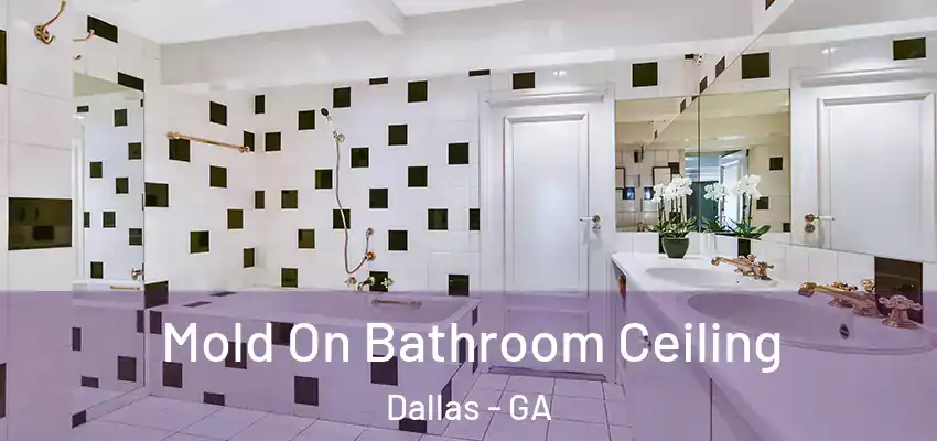 Mold On Bathroom Ceiling Dallas - GA