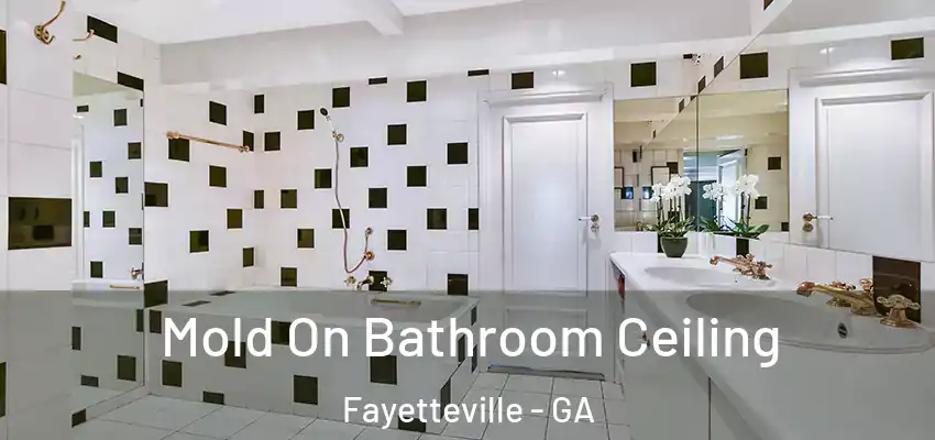  Mold On Bathroom Ceiling Fayetteville - GA