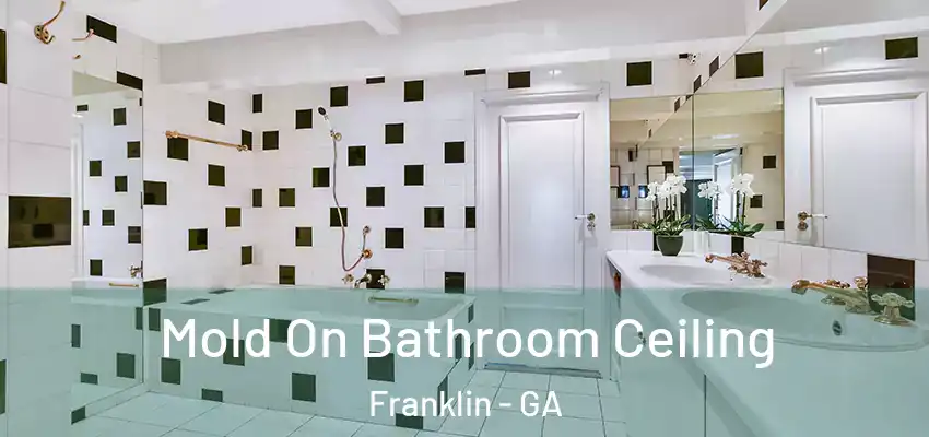 Mold On Bathroom Ceiling Franklin - GA