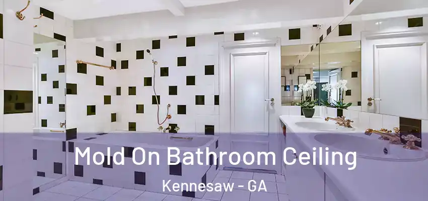  Mold On Bathroom Ceiling Kennesaw - GA