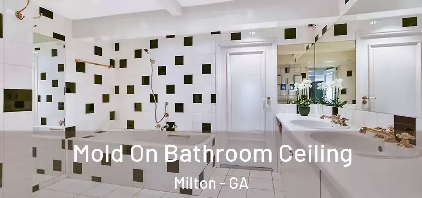 Mold On Bathroom Ceiling Milton - GA