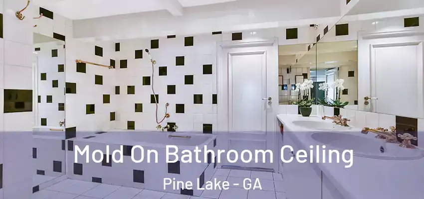 Mold On Bathroom Ceiling Pine Lake - GA