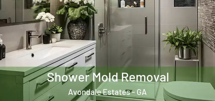 Shower Mold Removal Avondale Estates - GA
