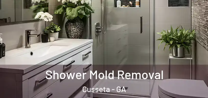 Shower Mold Removal Cusseta - GA