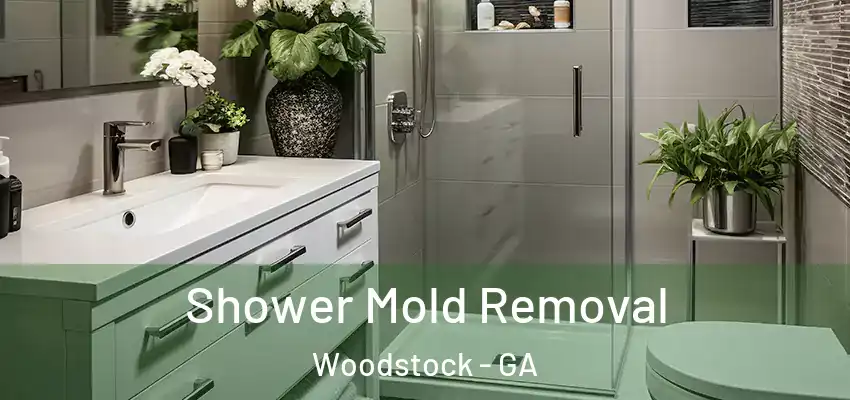 Shower Mold Removal Woodstock - GA